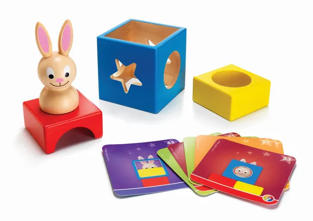 smartgames-lapin-et-magicien-jeu-de-r-flexion-bois-60-d-fis-2-ans image 1