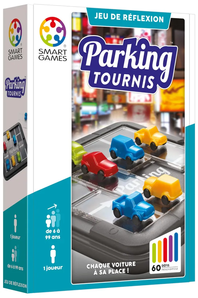 smartgames-parking-tournis-jeu-de-r-flexion-60-d-fis image 1