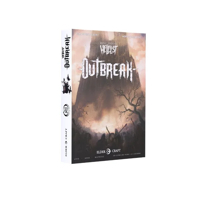elder-craft-hellfest-outbreak-rpg-book-livre-jeu-grand-format image 1
