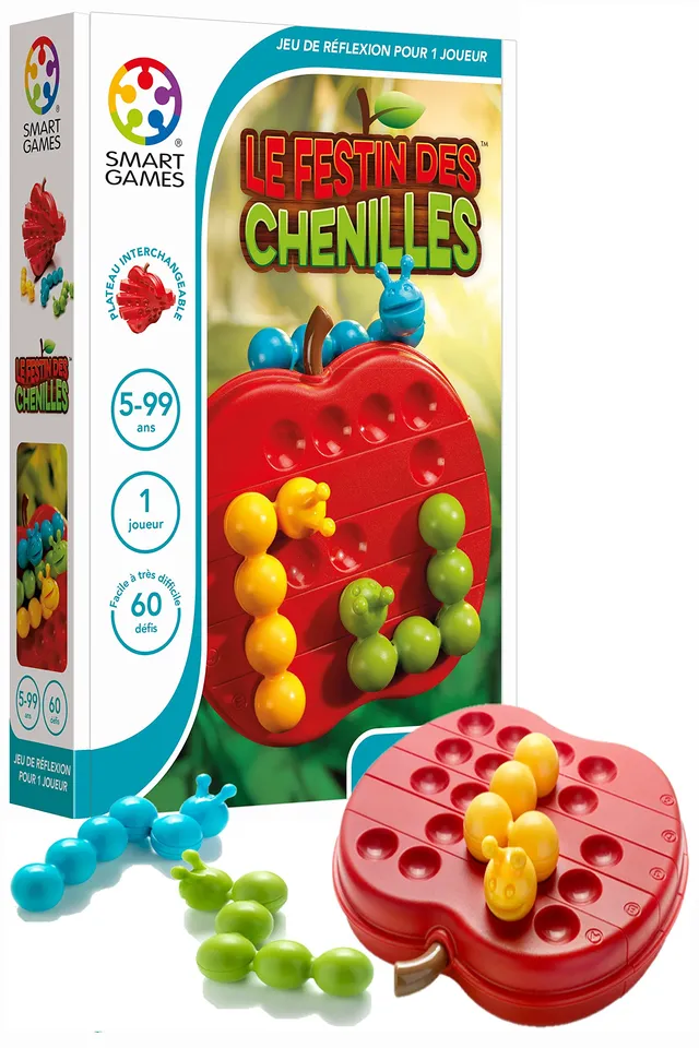 smartgames-festin-des-chenilles-puzzle-5-ans-60-d-fis image 1