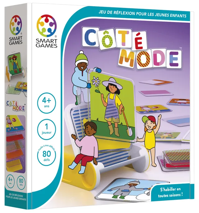 smartgames-jeux-enfants-c-t-mode-jeu-logique-80-d-fis-4-ans image 1