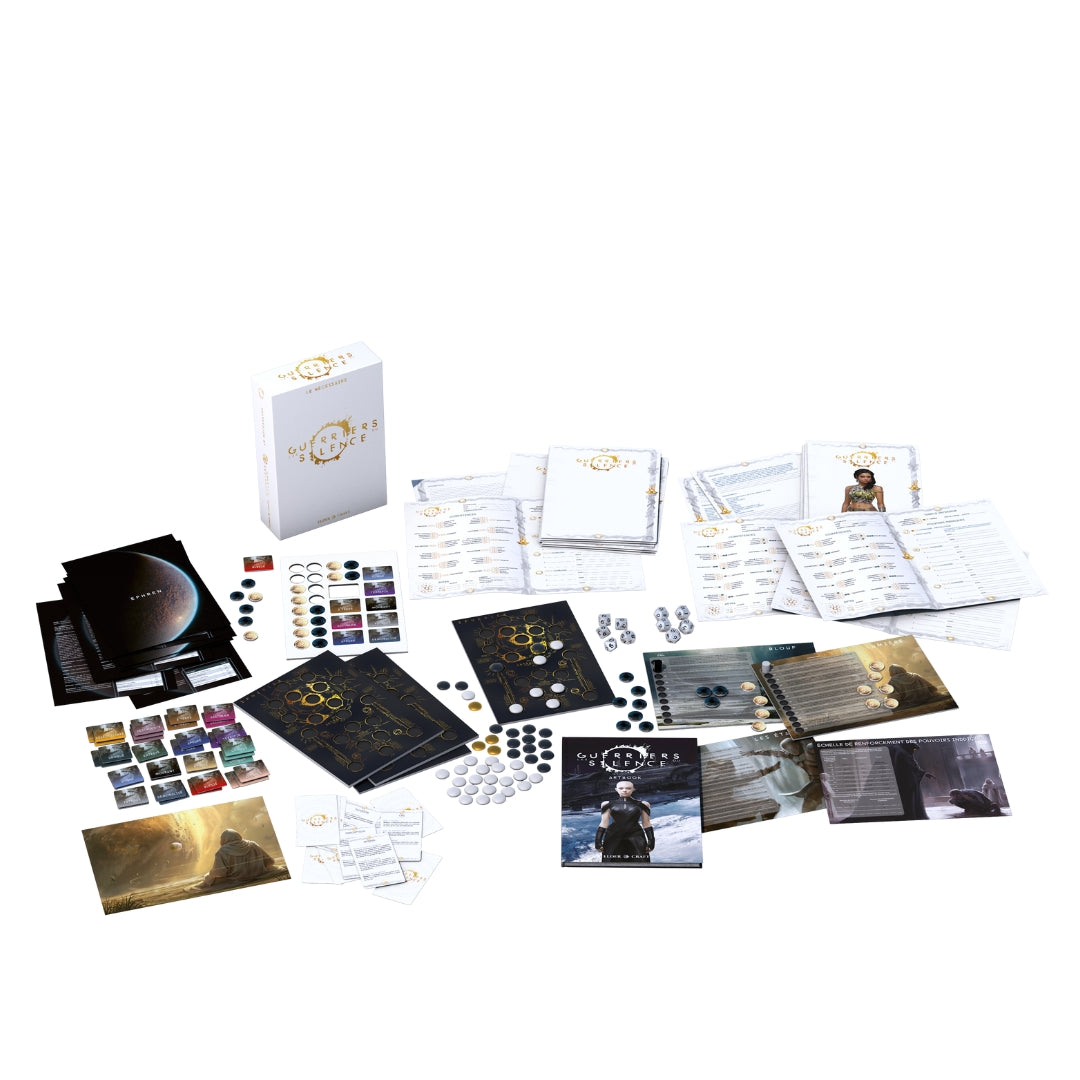 elder-craft-guerriers-du-silence-le-n-cessaire-coffret-jdr-aides image 2