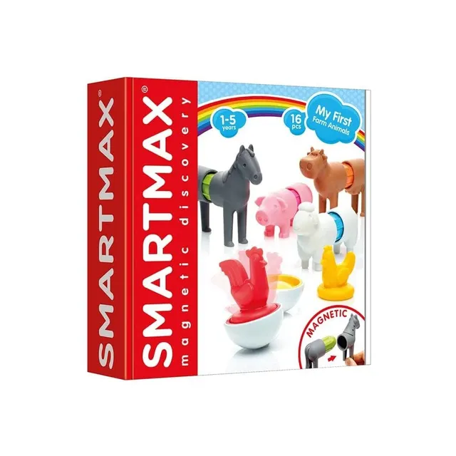 smartmax-my-first-farm-animals-jouet-magn-tique-b-b-12-mois image 1