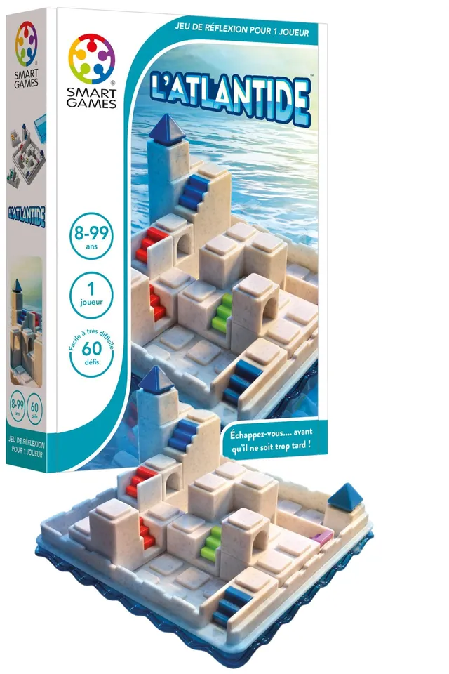 smartgames-l-atlantide-puzzle-3d-solo-60-d-fis image 1