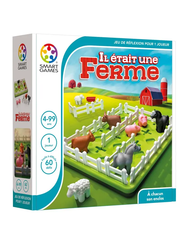 smartgames-il-tait-une-ferme-jeu-r-flexion-60-d-fis-5-ans image 1