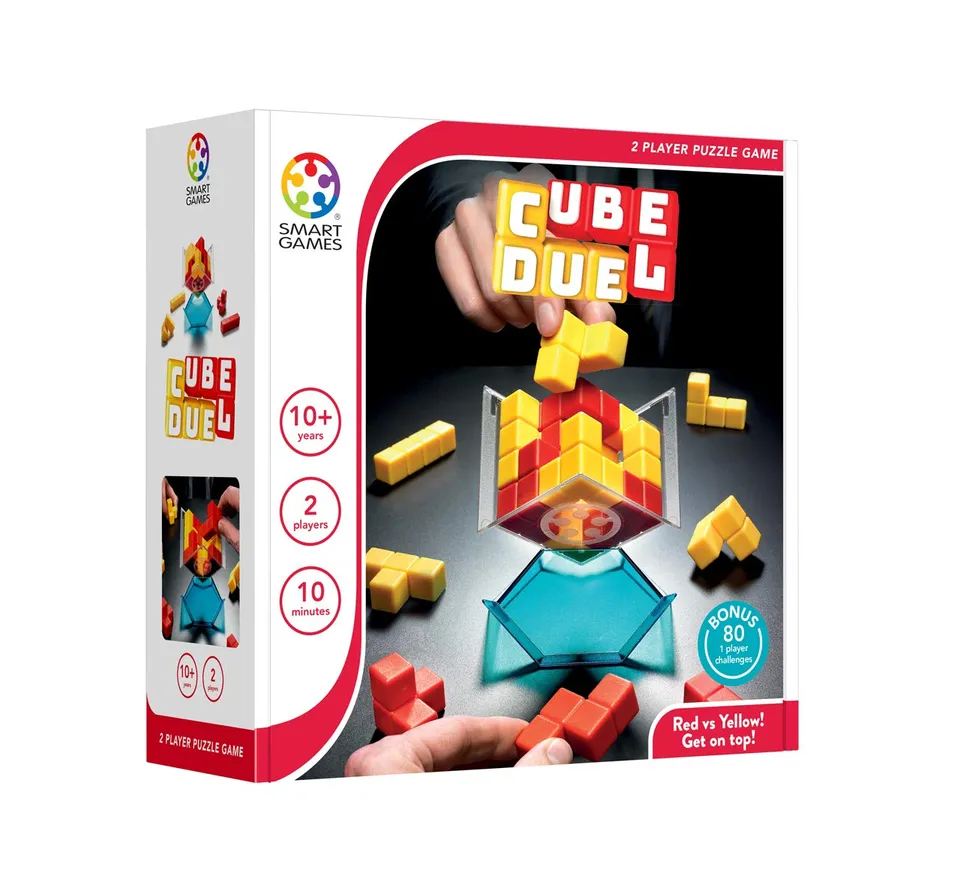 smartgames-cube-duel-jeu-casse-t-te-2-joueurs-80-d-fis image 1