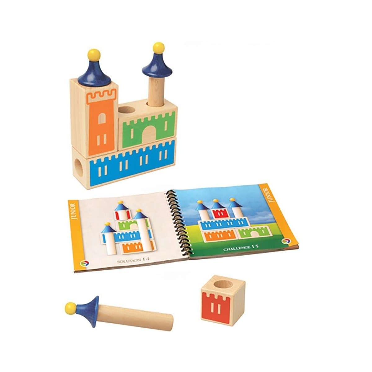 smartgames-ch-teau-logique-jeu-construction-bois-48-d-fis-3-ans image 1