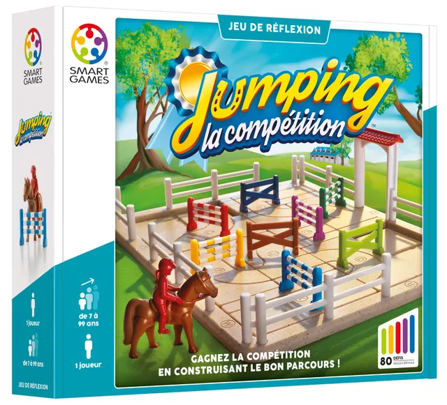smartgames-jumping-jeu-de-chevaux-logique-80-d-fis image 1