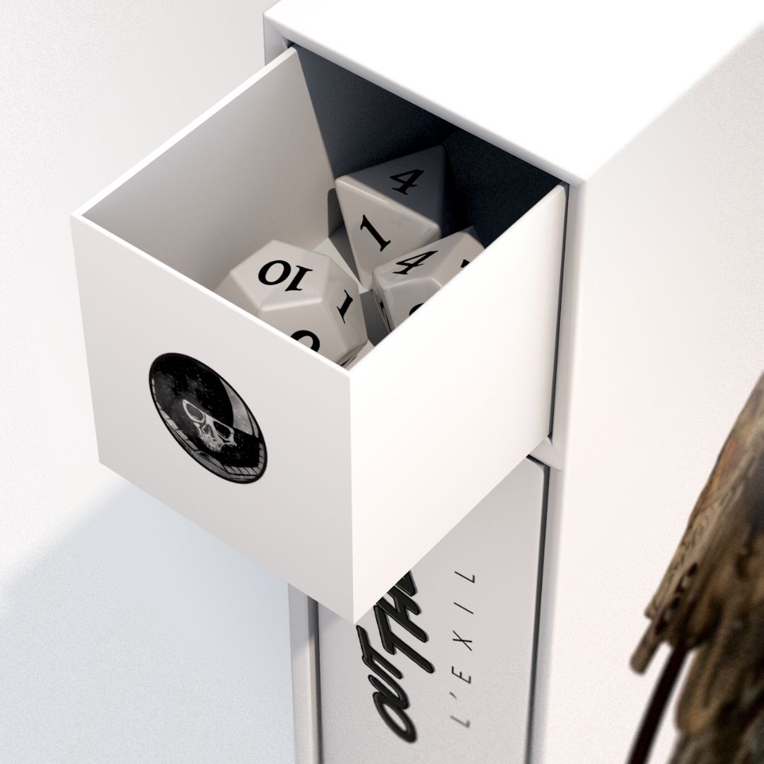 out-there-l-exil-dition-collector-livre-jeu-de-r-le-sf image 2