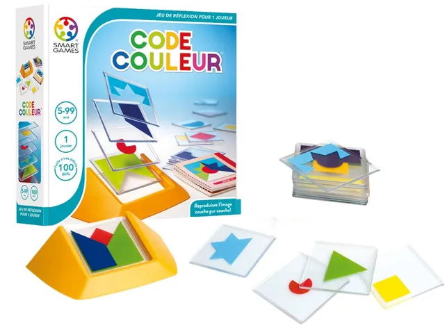 smartgames-code-couleur-jeu-r-flexion-100-d-fis-d-s-5-ans image 1