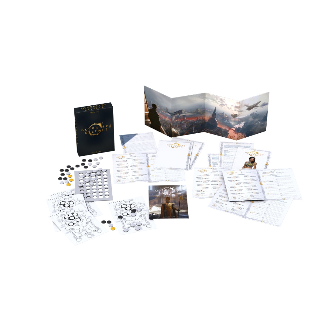 elder-craft-les-guerriers-du-silence-pr-ludes-coffret-jdr image 2