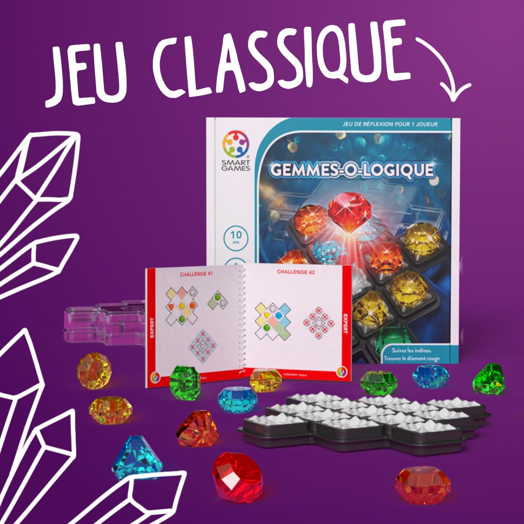 smartgames-jeux-classiques-gemmes-o-logique-jeu-logique-80-d-fis image 4