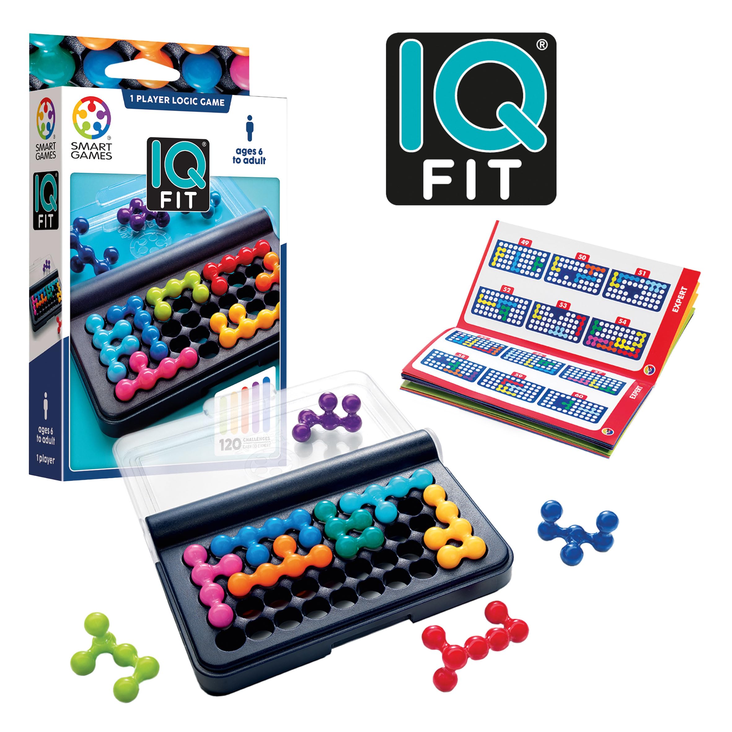 smartgames-iq-fit-casse-t-te-logique-120-d-fis-3d-6-ans image 2